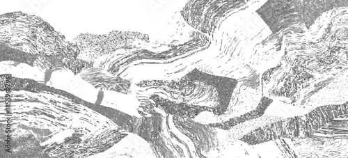 Vintage abstract rock strata pattern with organic wave lines textured. sandstone sedimentary rock formation natural earth strata background.