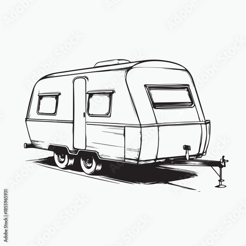 truck isolated on white