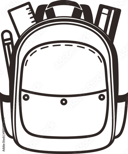 vector illustration of a cartoon truck