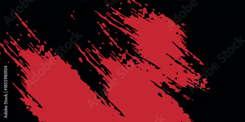 red and black grunge background. For Brocure, Poster, background, ilustratioon.