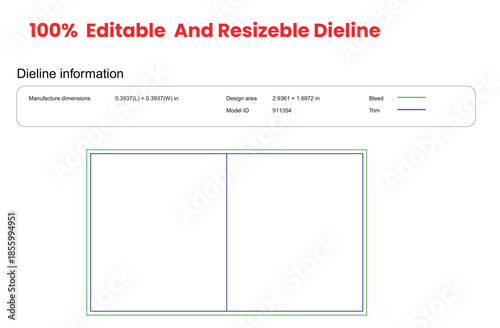 employee ID card lanyard dieline template box dieline die lines packaging custom dieline  box cardboard box dieline pizza box dieline printable product packaging layout,