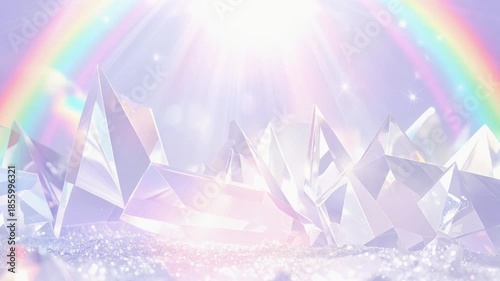 綺麗なクリスタルの背景テクスチャ　　紫