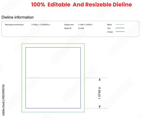 rectangle clothing tag dieline template box dieline die lines packaging custom dieline  box cardboard box dieline pizza box dieline printable product packaging layout,