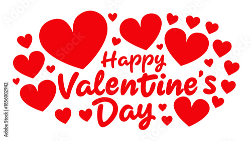 Happy valentine's day Vector