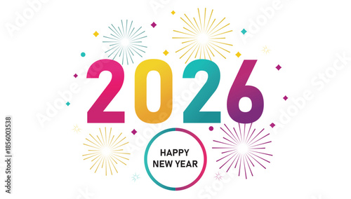Happy New Year 2026 Background
