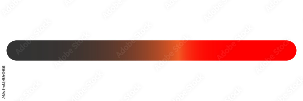 Obraz premium black to red gradient straight line