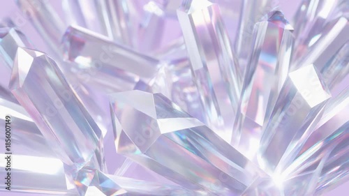 綺麗なクリスタルの背景テクスチャ　　紫