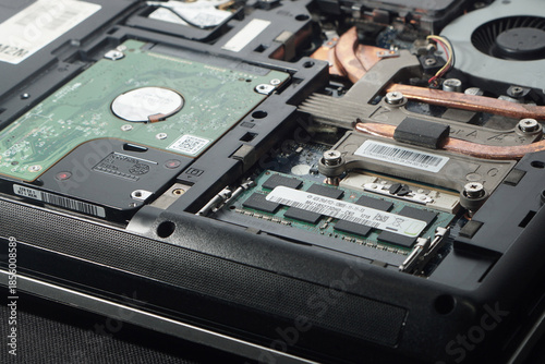 Laptop Motherboard Overview and Electronic Components