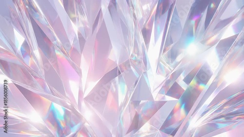 綺麗なクリスタルの背景テクスチャ