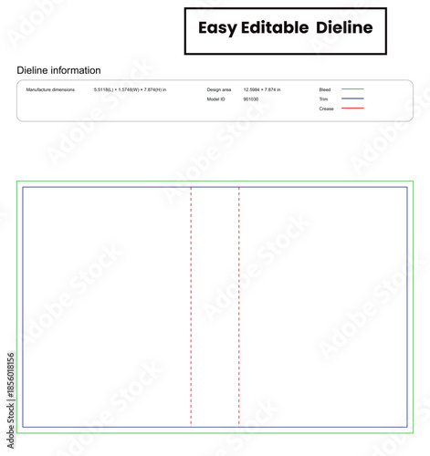 Hardcover book dieline template box dieline die lines packaging custom dieline  box cardboard box dieline pizza box dieline printable product packaging layout,
