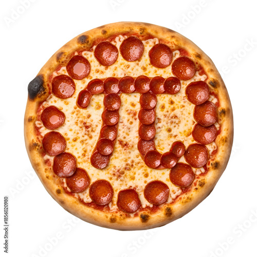 Pi Day Pizza: Pepperoni & Cheese Math Food