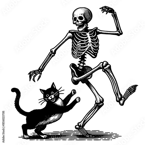 Dancing Skeleton