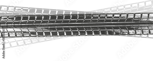 Tire tread marks, drift, motorsport, motocross, rally, tread mark with skid, grinding, splash effect. Graphic set of tire treads, wheel texture, car racing. Vector collection, wheel treads on asphalt