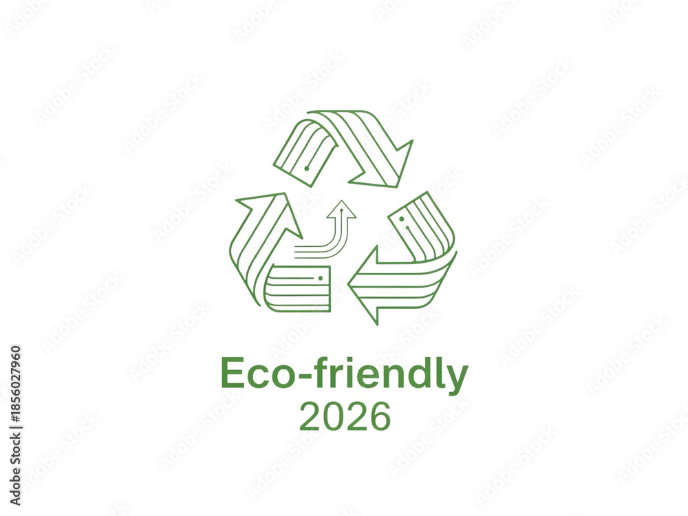 Fototapeta premium Eco-friendly 2026 initiative