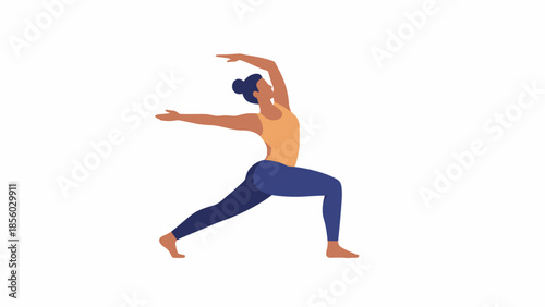 young woman jumping in the air