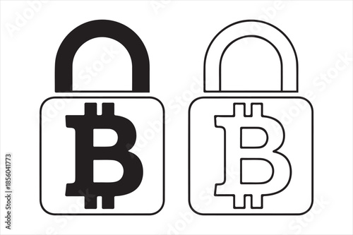 Bitcoin security icons