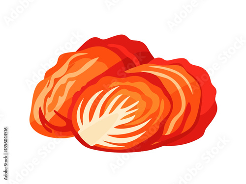Napa Cabbage Fermented Food Dish Appetizer Ingredient