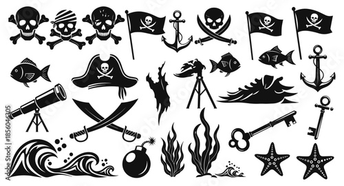 This list is designed to capture users searching for nautical themes, ocean adventures, Caribbean folklore, and historical pirate symbols.