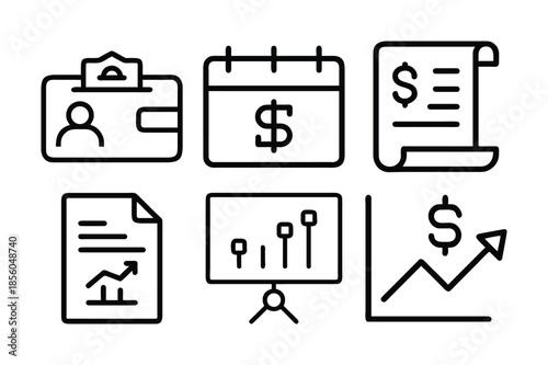 Set of 3d vector icons featuring a business calendar symbol design with a blue page sign showing the month of January and number 19 as a web element for a computer interface illustration