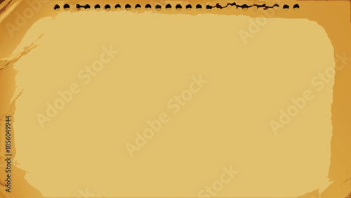 Vintage Paper Background with Stitching