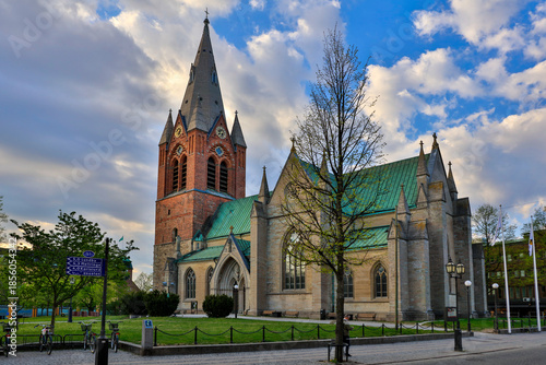 Sweden Malmö on a sunny summer day