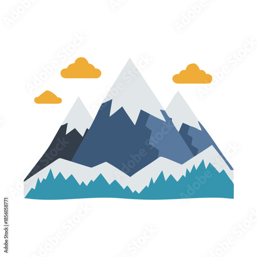 Slovakia mountain from peak Chleb