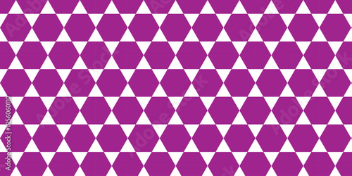 
simple purple hexagon pattern for banner poster background.