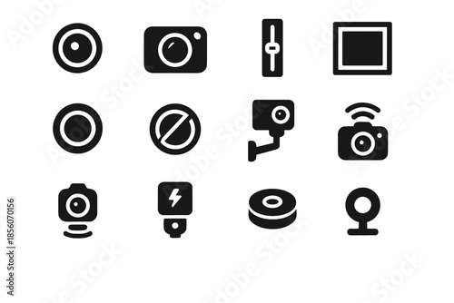 Bracket image nano flash mount camera cover vector button tripod icon unit