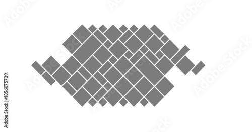 Moodboard collage with photo collection and template brochure for modern arrangement or mosaic set background. Grid gallery frame and layout picture with image vector and rectangle mood design.