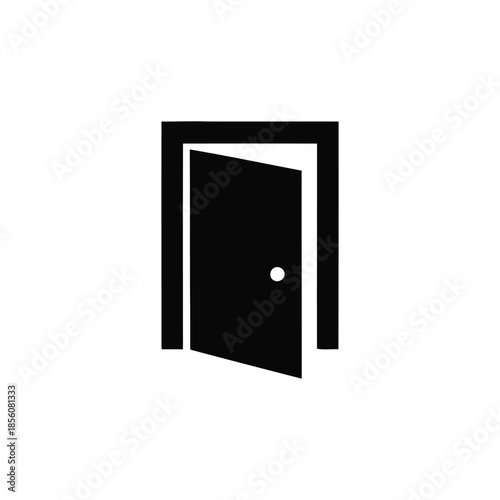 For Rent Sign Icon for Residential Leasing and Real Estate Property Management Services