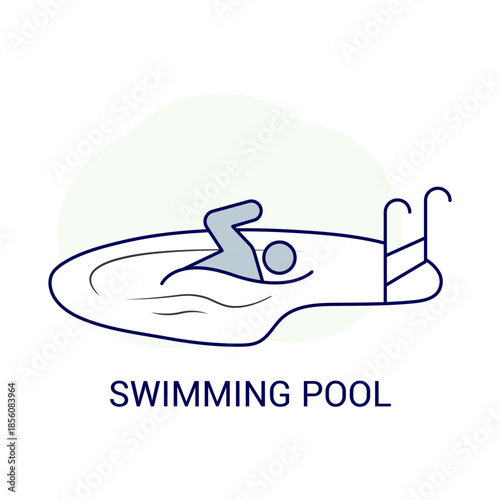Swimming Exercise Water Therapy Icon