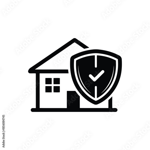 Real Estate Investment Icon Showing Property Value Growth and Financial Success for Investors and Brokers