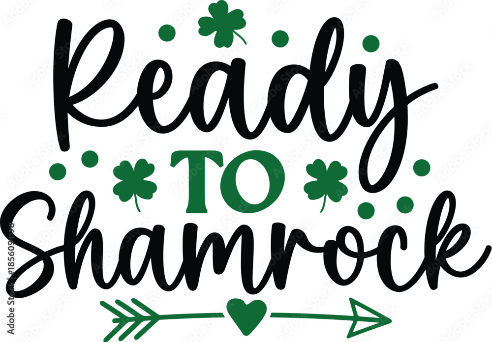 Naklejka premium St. Patrick's SVG design