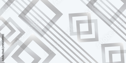 white and gray abstract background modern design vector illustration