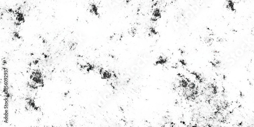 Grunge black and white pattern. Monochrome particles abstract texture. Gray printing element. Abstract grunge background black and white