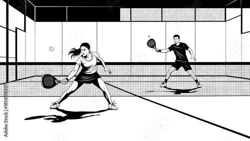 Vector illustration of a diverse group including business men, women, and children walking as silhouettes in the airport and city for fashion and fun