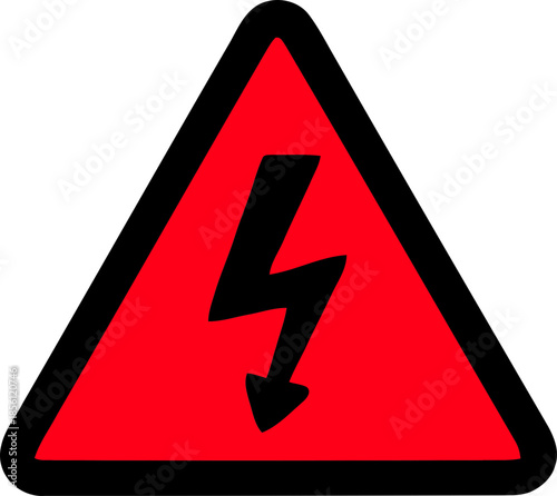 Set of safety hazard warning signs, Danger, caution, flammable, toxic, electric shock, radioactive, corrosive, poison symbols. Workplace health. Vector illustration !