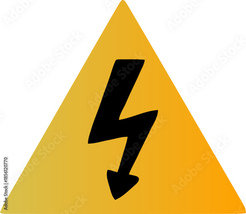 Set of safety hazard warning signs, Danger, caution, flammable, toxic, electric shock, radioactive, corrosive, poison symbols. Workplace health. Vector illustration !