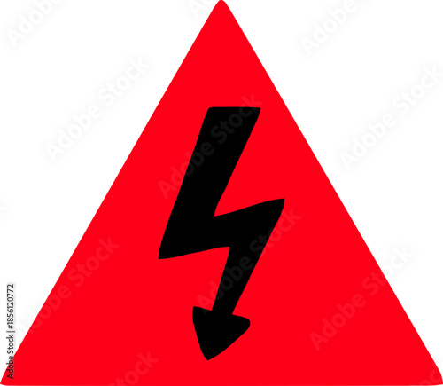 Set of safety hazard warning signs, Danger, caution, flammable, toxic, electric shock, radioactive, corrosive, poison symbols. Workplace health. Vector illustration !