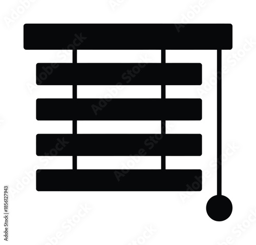 Black vector illustration of a musical instrument