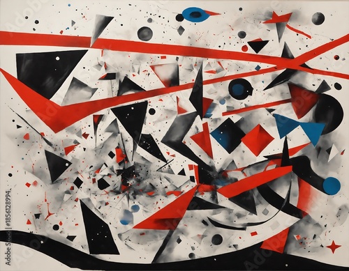 abstract background with stars