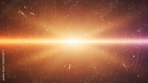 Vintage light leak overlay with dust and scratches texture for photo editing and graphic design
