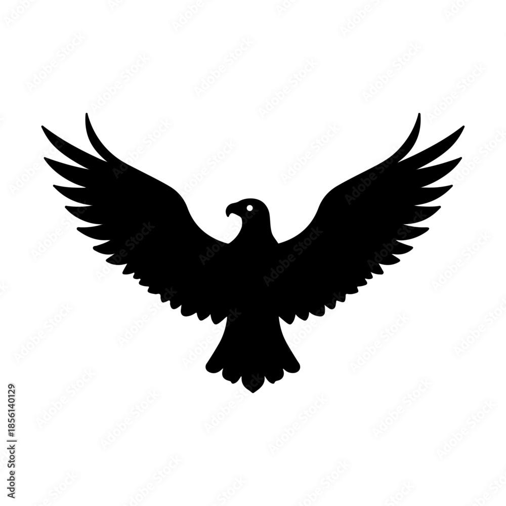 Obraz premium Eagle silhouette