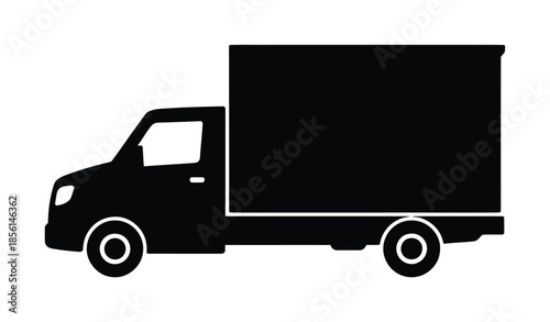 Delivery Truck Logistics Transportation Vector