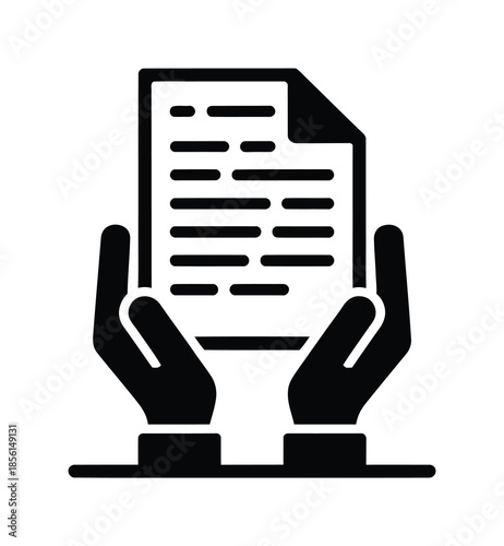 Document Protection Legal Care Vector