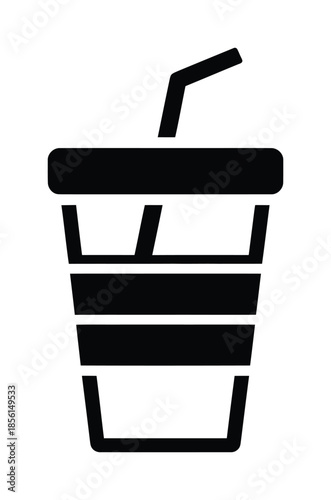 Soft Drink Beverage Cup Vector
