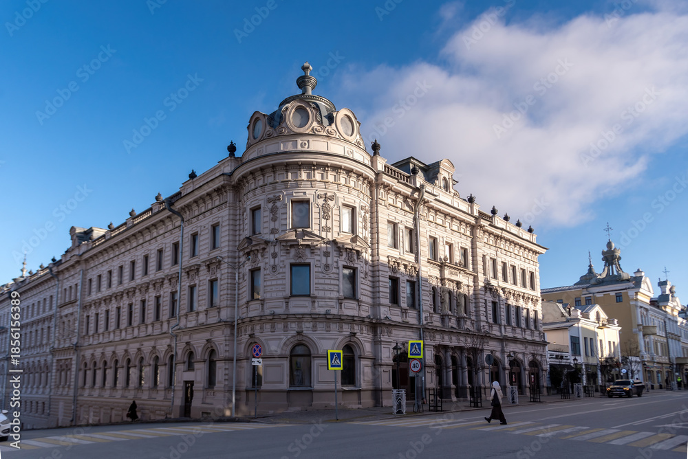 Fototapeta premium Alexander Passage is a historical landmark of Kazan.