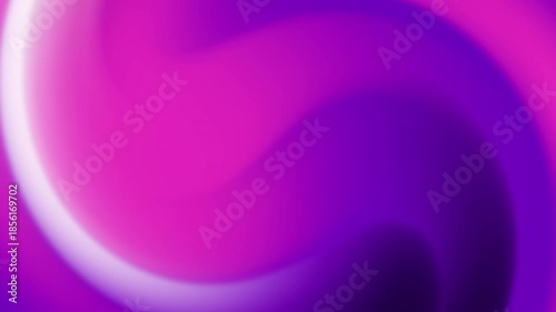 Abstract Swirling Gradient of Purple and Pink Colors, Smooth Motion Video