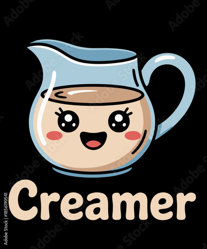 Kawaii Creamer Coffee Cute Halloween Costume Barista