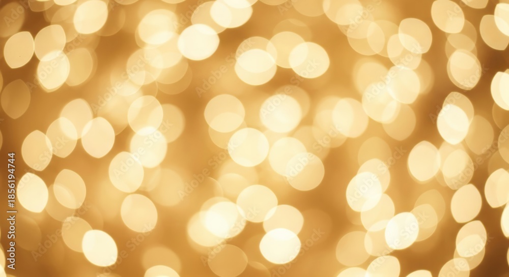Fototapeta premium Golden bokeh lights abstract background texture
